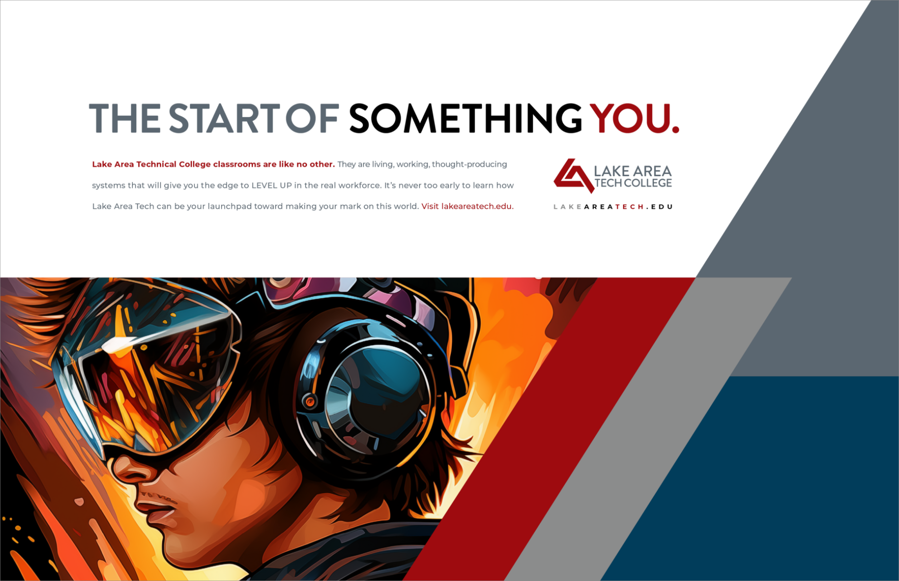 Lake Area Technical College Branding | Insight Marketing Design Portfolio