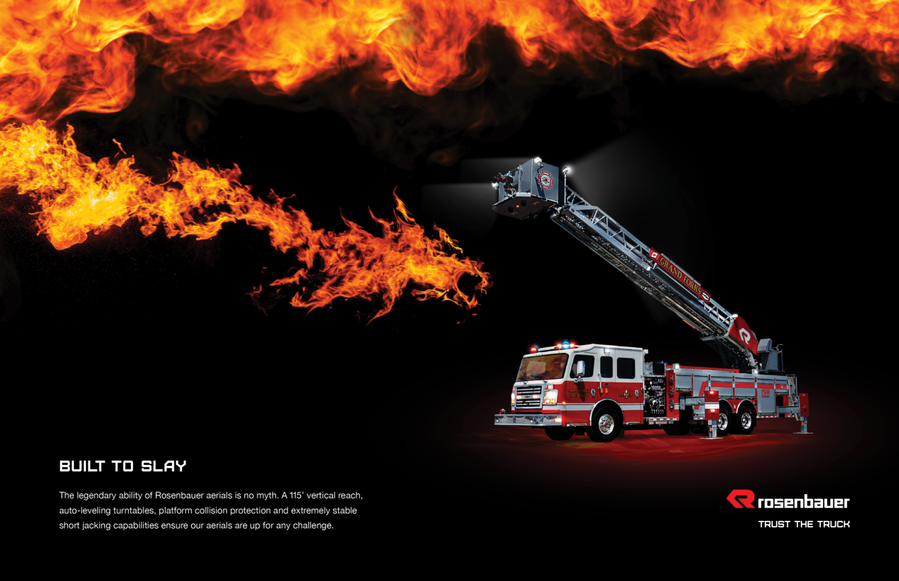 Rosenbauer America - Fire Monster | Insight Marketing Design Portfolio